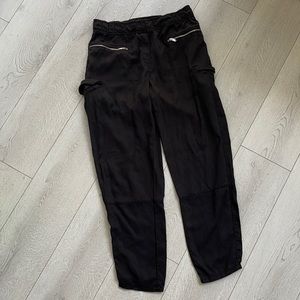 Babaton Black Pants Size Medium Aritzia